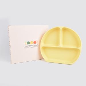 Wholesale Freezer Safe Silicone Childrens Plates Phthalate Free Silicone Feeding Plate from china suppliers