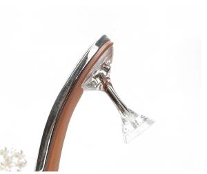 Wholesale 7018-3 Korean Fashion Open Toe High Heels Square Toe Pearl Thin Sandals Fine Heel Net Red Wild Cat With Sandals from china suppliers