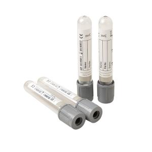 Wholesale Gray Top Disposable Glucose Vacuum Blood Collection Tube With Glucose Stabilizer For 24 Hours Room Temperature Storage from china suppliers