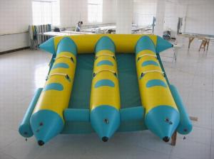 Wholesale 6 Person Inflatable Water Toys , Plato PVC Tarpaulin Inflatable Water Flyfish from china suppliers