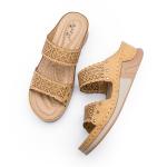 BS088 female slippers 2020 Amazon slippers women hollow rivets wear sandals