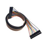 Flat Rainbow Ribbon Cable , 1.27mm Dupont Ribbon Cable 20 Pins