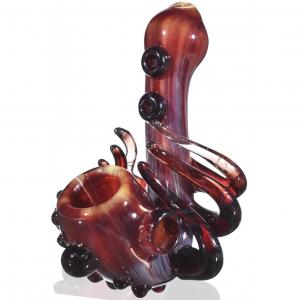 Wholesale 5Inch Funny Glass Hand Pipes Heady Tobacco Pipe 3D DrawingPyrex Glass Spoon Pipe Smoking from china suppliers