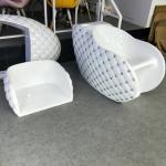 Hair shampoo station wholesale salon furniture luxury massage shampoo chair wash