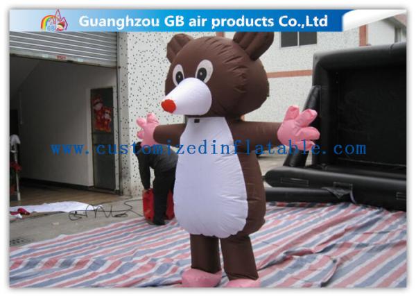 Large Inflatable Cartoon Characters Costume , Inflatable Mickey Mouse 2.2m