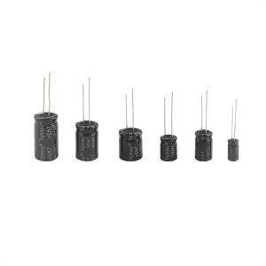 Wholesale Radial Aluminum Electrolytic Capacitor 100uF 25V 2000hrs 5x11 LS 2mm from china suppliers