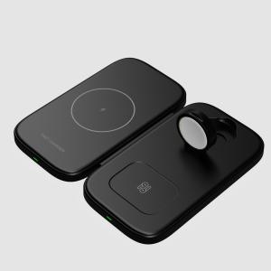 Wholesale 12V 2A Wireless Charger Stations Folding Magnetic Safe Dock from china suppliers