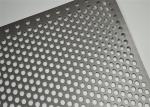3mm Thickness Stainless Steel Perforated Panel Polishing Process 9.5mm Staggered
