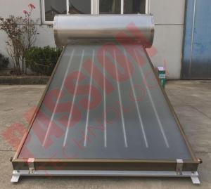 Wholesale Integrated Pressurized Flat Plate Collector Rooftop Hot Water Heater Full Copper Aluminum Sheet from china suppliers