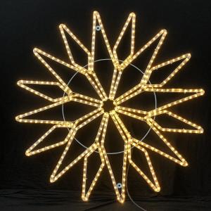 Wholesale 110V/220V LED rope light star motif light IP55 for Christmas show wedding use shopping mall commercial decorating lights from china suppliers