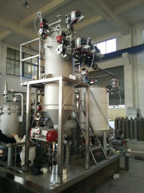Vertical Candle Type Filter Pharmaceutical Industry Automatic Ss304