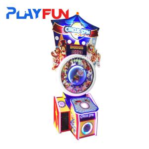 China Playfun Coin Operated game machine Circus Spin Smart Lottery Ticket Arcade Redemption Game on sale