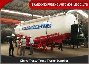 Wholesale 50 Ton Custom V Shape Cement Tank Trailer , 42 CBM Bulk Cement Trailer from china suppliers