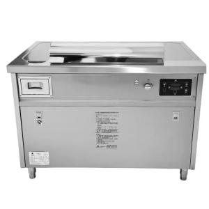 Wholesale Rectangle Stainless Steel Japanese Teppanyaki Grill Table Built in Griddle from china suppliers