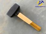1000G Size Forged Steel Stoning Hammer With Yellow Color Wooden Handle (XL0057