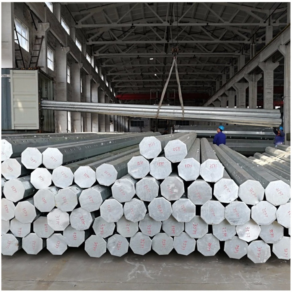 Customized Hot Dip Galvanized Steel Tubular Pole For Enhanced Strength And Durability