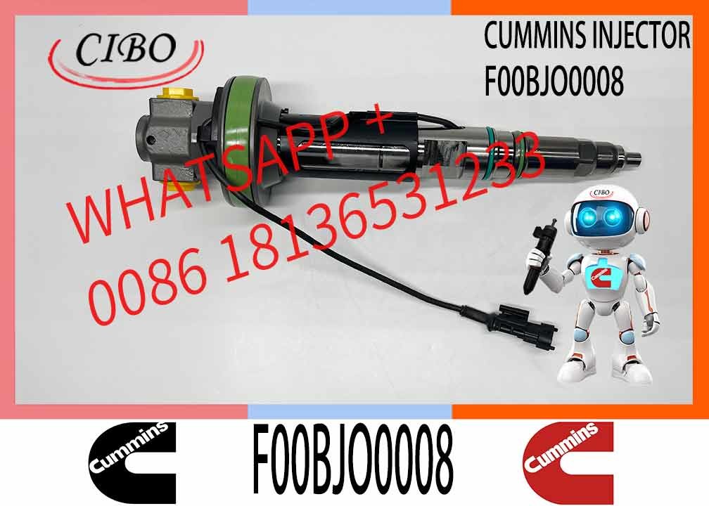 2881089 2882130 Diesel Fuel Injector F00BJ00008 F00BJ00009 0986435616 0986435905 Y431K05584 For CUMMINS 174/175 QSK60