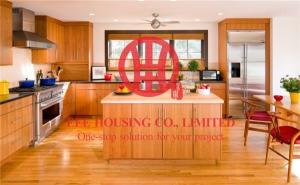Wholesale Modern Elegant Solid Wood Kitchen Cabinet with Excellent Design and Quality from china suppliers