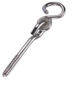 Wholesale Carbon Steel Swing Hanger Hook Screw Bolt Pig Nail Type Swing Hardware from china suppliers