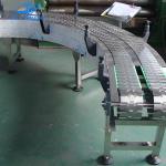Stainless Steel Bag Conveyor Systems Chain Conveyor Machine Custom Length Height