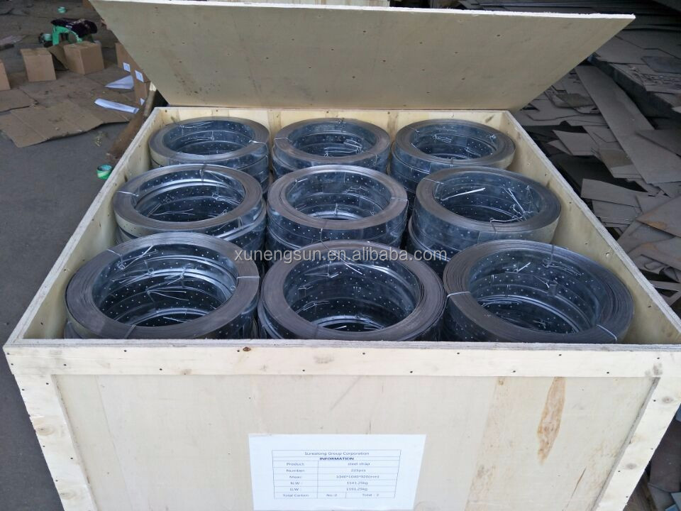 OEM 10 Metre Roll of 12mm Multi Purpose Perforated Galvanised Steel Strap Fixing Band