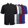 Buy cheap Wholesale fashion china collar breathable salon custom barber jackets from wholesalers