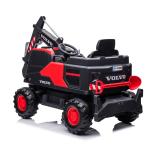 Unisex Electric Excavator Ride On Car for Kids 2 Seats Children Digger Toy Top