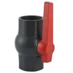 Straight Through Type Compact UPVC/PVC Round Ball Valve for Customized