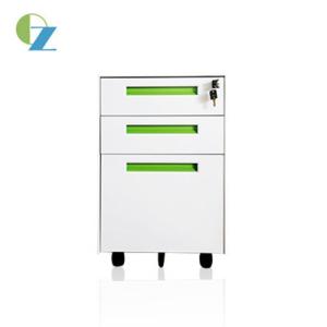 Wholesale 5 Casters Office Mobile Pedestal Cabinet 3 Drawer Fully Opended from china suppliers