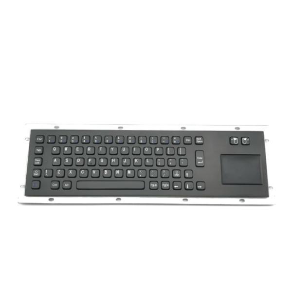 IP65 Industrial PC Keyboard Stainless Steel With Full Functional 2 Keys Touch