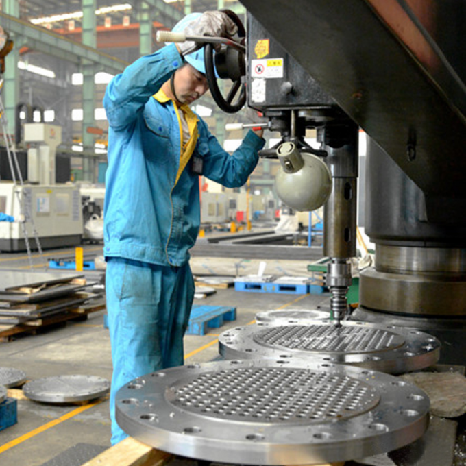 Gr5 Heat Exchanger Titanium Equipment Forged Titanium Tube Sheet ASTM B265 2