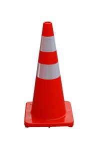 Wholesale 28inch Quality PVC Road Traffic Cone Safety Barricade Warning Cone from china suppliers