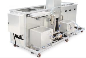 Wholesale Three Panels Ultrasonic Cleaning Machine For Cleaning Parts Oil Cooler Header Plate from china suppliers