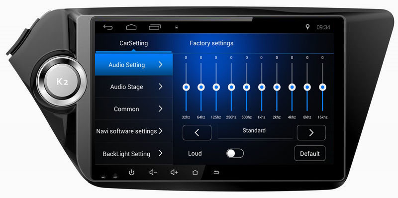 Ouchuangbo car radio head unit android 8.1 for Kia Rio K2 2011-2012 with BT USB wifi SWC dual zone reverse camera