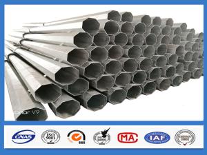 Wholesale 45FT Q355 4mm Thick Philippines Nea Standard Galvanized Electric Steel Power Poles from china suppliers