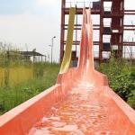Fiberglass Water Park Speed Water Slides Colorful Design 180 Guests/Hr