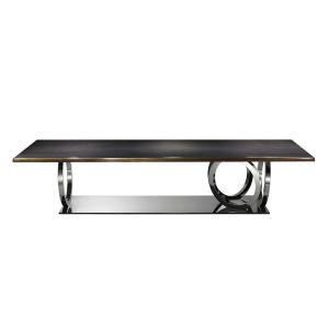 Wholesale Marble Decal Luxury Modern Dining Table Set , 750mm Solid Wood Dining Table from china suppliers