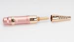 10V Gold Rotary Makeup Tattoo Machine / Semi Permanent Makeup Pen For Eyebrow