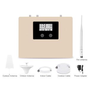 Wholesale Dual Band 900MHz 1800MHz Cell Phone Signal Repeater 2G 4G 70dB Gain from china suppliers