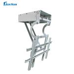 Motorized Retractable Ceiling Tv Mount Flip Down Electric Ceiling Tv Mount For