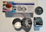FB141007 wholesales set of 4 stainless steel 430 dessert molds