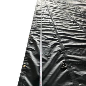 Wholesale UV Protection PVC Tarpaulin Fabric 16x27 4ft Drop Lumber Tarps For Flatbed Truck from china suppliers
