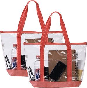 Wholesale 14 Inch Custom Shopping Bags With Logo Pvc Clear Tote Bag Stadium Outdoor Pool from china suppliers