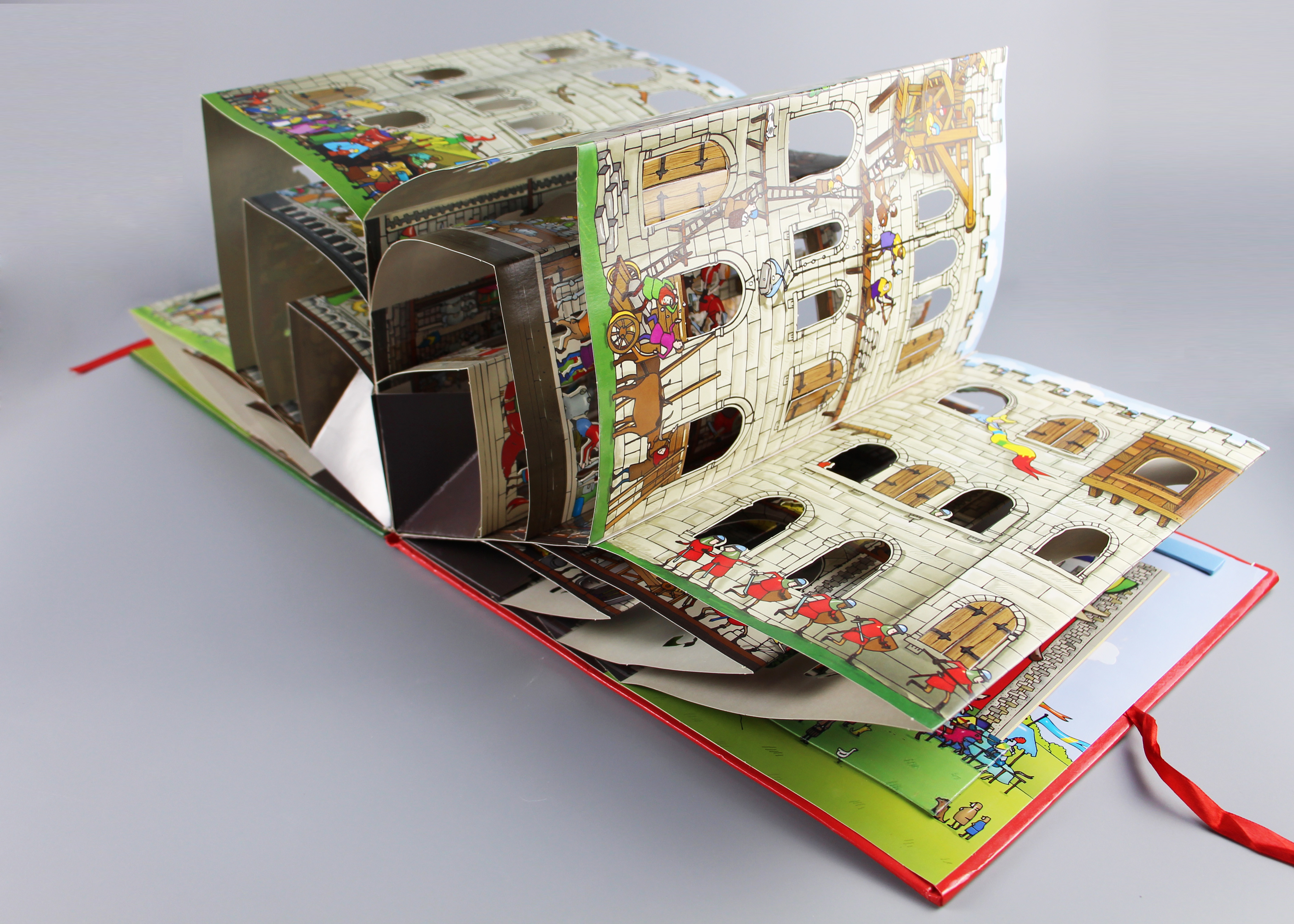 Glossy Finishing Pop Up Books For Toddlers , Fairy Story Elaborate Pop Up Books
