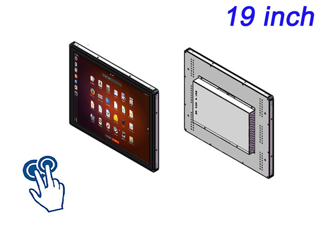 19-Inch Linux Touch Embedded Screen for Warehouse Automation, Energy Monitoring Systems, Control Panels, and Public Transportation Displays