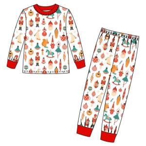 Wholesale Baby christmas pants newborn toddlers pajamas set warm onesie baby Christmas clothes set from china suppliers