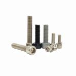 Custom 316L Stainless Steel Screws Hexagon Socket Glue Screws Drop-Resistant