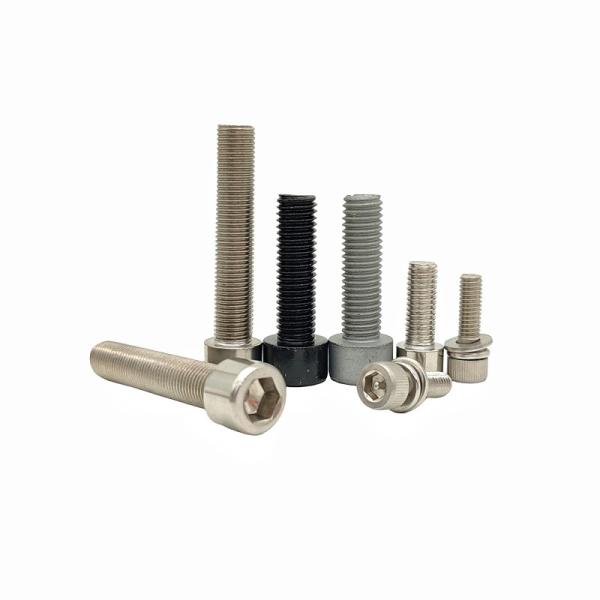 Custom 316L Stainless Steel Screws Hexagon Socket Glue Screws Drop-Resistant
