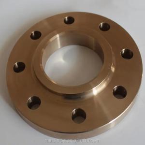 Wholesale C71500 Copper Nickel Flange Cuni 70/30 1/2'' SCH40 Raised Face Weld Neck Flange from china suppliers