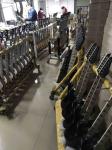 Solid Flame Maple Top 5 Strings Bass Guitar Ebony Fingerboard Custom Gold
